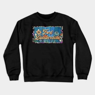 Retro Fort Name Flowers Limited Edition Proud Classic Styles Crewneck Sweatshirt
